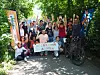Lors de son passage au Luxembourg, le cycliste Adrien Charle a visité les ateliers d’inclusion professionnelle et le service de formation d’Autisme Luxembourg.