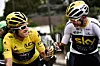 En remportant le Tour 2018, le Britannique Geraint Thomas (à gauche)apporte son 6e titre à la Grande-Bretagne... contre 5 pour notre pays (Photo : AFP).