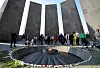 Le mémorial du génocide arménien, à Yerevan (Photo : AFP).
