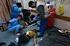 Les hôpitaux, comme ici l’hôpital Al-Aqsa, sont surchargés.