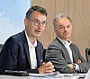Michel Reckinger (à d.) et Marc Wagener veulent moderniser le droit du travail, et surtout se passer des syndicats.