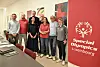 L’équipe de Special Olympics entourée de partenaires issus de l’APEMH, Autisme Luxembourg et Elisabeth Handicap.