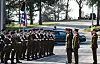 L'arrivée du Grand-Duc Henri et du Prince Sébastien, accompagnés du ministre de la Défense, François Bausch, et du chef d’état-major de l’armée, le général Alain Duschène. (©EMA)