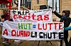 Vendredi, les salariés ont manifesté devant la Chambre des députés.