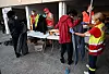 Des rescapés de l'Ocean Viking à leur arrivée en France.
