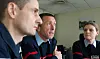 De gauche à droite : le commandant Sébastien Rossi, le colonel Jérôme Sotty et le lieutenant-colonel Madeleine Deloire. (photo DNA/Marc Rollmann)