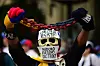 Marche d'opposants au président Maduro, le 1er mai à Caracas.