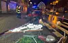 A Rumelange, la conductrice a tout arraché sur son passage. Même la déco de Noël.