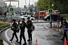 L'attentat qui n'a pas été revendiqué est survenu dans le quartier des ministères, déserté un dimanche matin sous une pluie battante.