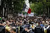 A Paris, quelque 18 000 personnes ont protesté samedi contre l'extension du pass sanitaire.