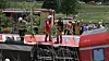 Le déraillement du train a causé la mort de quatre personnes.