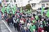 Les membres et les sympathisants du LCGB étaient nombreux, dimanche dans les rues de Wiltz.