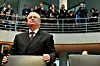 L'ex-patron de Volkswagen, Martin Winterkorn lors de son audition devant une commission parlementaire allemande, le 19 janvier 2017 à Berlin.