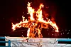 Une fois de plus, le Stréimännchen a pris feu, pour la plus grande joie de tous les Remichois.