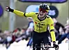 Matteo Jorgenson a remporté un joli succès malgré la chute su leader de Visma - Lease a bike, Wout Van Aert (Photo : afp).