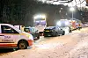 La collision a nécessité d’importants moyens. Pompiers de Saint-Avold, médecins du SMUR de Forbach, gendarmes de Folschviller et policiers de Freyming-Merlebach.