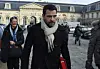 La justice doit se prononcer lundi sur la demande de l'ex-trader de la Société Générale Jérôme Kerviel (ici quittant le tribunal de Versailles le 20 janvier 2016) d'un nouveau procès pénal.