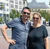 Jean et Katie, un couple de la Drôme venu passer des vacances à Thionville. Ils en profitent pour visiter Luxembourg.