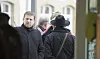 Raphaël Halet à son arrivée à la Cour d'appel de Luxembourg, ce mercredi.