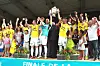 Avec cette victoire, les dudelangeois réalisent le doublé coupe/championnat pour la deuxième année consécutive.