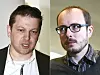 Raphaël Halet et Antoine Deltour, les deux ex-employés de PwC Luxembourg accusés d'avoir copié des documents fiscaux.
