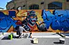 Comme l’année dernière, des graffeurs réaliseront des œuvres en direct.