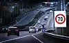 À hauteur du chantier sur l'A4 , la police avait utilisé son radar laser. (Photo d'archives : Isabella Finzi)