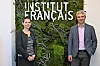 Laëtitia Masson et Maxime Dafri, de l’IFL, sont en charge de promouvoir la langue française au Luxembourg.