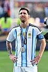 Messi en larmes devant son public, qui l'attendra fièrement au pays.