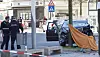 Le conducteur, touché par balle, a fini sa course dans un arbre.
