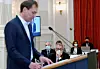Le rapporteur du projet de budget, François Benoy (déi gréng), a livré son analyse mardi (photo : Hervé Montaigu).