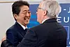Deux accords ont été conclus ce mardi entre le Japon et l'Union européenne. (photo Twitter Jean-Claude Juncker)