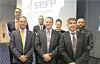 Le comité de la SPFP, présidé par Pascal Ricquier (à d.), a fait part de ses revendications mardi soir.