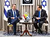 Xavier Bettel et Isaac Herzog, le président de l’État d’Israël.