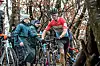 Loïc Bettendorff ici au changement de vélo…