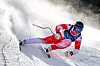 Franjo von Allmen a battu mercredi en super-G (SUI) Argent : Ryan Cochran-Siegle et Marco Odermatt (Photo: AFP).