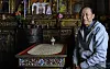 In this photo taken on June 18, 2016, former crown prince from Mustang, Jigme Singi Palbar Bista, poses during an interview with AFP in Lo Manthang in Upper Mustang. A Himalayan Shangri-La that was closed to visitors until 1992, the former Buddhist kingdom of Upper Mustang in Nepal is facing unprecedented change as a new highway brings modernity to the roof of the world. - TO GO WITH AFP STORY NEPAL-TIBET-CULTURE-RELIGION-ROYALS,FEATURE BY AMMU KANNAMPILLY / AFP / PRAKASH MATHEMA / TO GO WITH AFP STORY NEPAL-TIBET-CULTURE-RELIGION-ROYALS,FEATURE BY AMMU KANNAMPILLY
