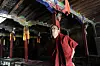 In this photo taken on June 16, 2016, Nepalese monk Khenpo Kunga Tenzin, head of Lo Manthang's Monchoe Dragkar Thegchen Ling monastery, speaks during an interview with AFP in Lo Manthang in Upper Mustang. A Himalayan Shangri-La that was closed to visitors until 1992, the former Buddhist kingdom of Upper Mustang in Nepal is facing unprecedented change as a new highway brings modernity to the roof of the world. - TO GO WITH AFP STORY NEPAL-TIBET-CULTURE-RELIGION-ROYALS,FEATURE BY AMMU KANNAMPILLY / AFP / PRAKASH MATHEMA / TO GO WITH AFP STORY NEPAL-TIBET-CULTURE-RELIGION-ROYALS,FEATURE BY AMMU KANNAMPILLY