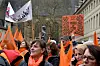 Après la marche solidaire de samedi (photo), ce lundi, devait se former une chaîne humaine contre la violence envers les femmes (Photo : Julien Garroy).
