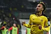 L'attaquant gabonais de Dortmund Pierre-Emerick Aubameyang lors d'un match de Coupe d'Allemagne contre Augsburg, le 16 décembre 2015.