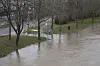 Le niveau de la Sarre baisse depuis la mi-journée de ce mardi à Sarrebruck, mais l'A620 va rester fermée à la circulation jusqu'à ce mercredi matin.