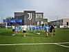 Les dames du Racing ont pris leurs marques au centre d'entraînement de la Juventus.