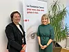 Lucienne Thommes (à g.), la directrice de la Fondation Cancer, et Martine Risch, une psychologue.