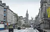Le train est parti d'Aberdeen, actuellement partiellement reconfinée en raison d'un pic de cas de coronavirus.