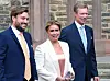 Le prince Sébastien aux côtés de ses parents, la grande-duchesse Maria Teresa et le grand-duc Henri.
