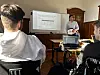À l’école de commerce de Florange, les salles sont exiguës. Maxime Di Giovanni, le directeur, songe à les faire agrandir dans le futur. (Photo Mathéo Calot)