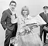 En 1965, France Gall remporte l'Eurovision pour le Luxembourg, avec une chanson de Serge Gainsbourg 'Poupée de cire poupée de son'. (Photos AFP)