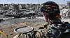 Vue sur le rond-point Al-Naim, lieu d'atrocités où Daech commettait des exécutions publiques. (photos AFP)