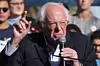 Le candidat Sanders, ici dans le Nevada (Photo : AFP).