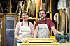 Sylvie Schied a fondé l'atelier Nombre d'or en 1991 et a été rejointe par son fils Pierre Poinsaint il y a sept ans. (Photos : julien garroy)